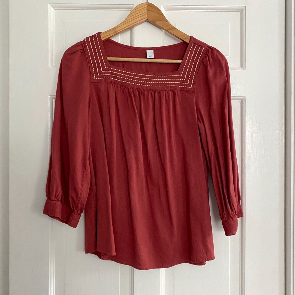 Old Navy Square Neck Blouse size S